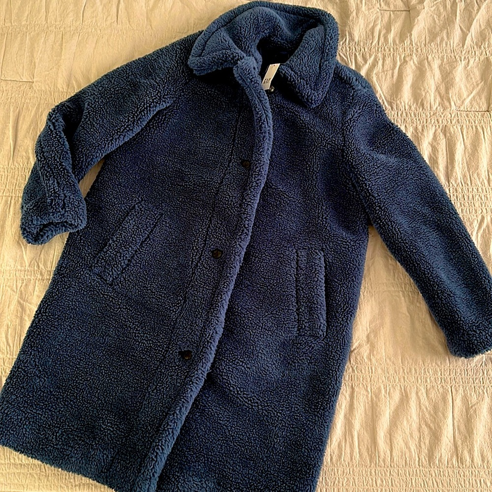 GAP Sherpa long coat